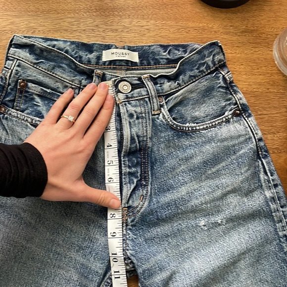 Moussy Vintage Morganfield wide straight size 25 - Picture 6 of 7